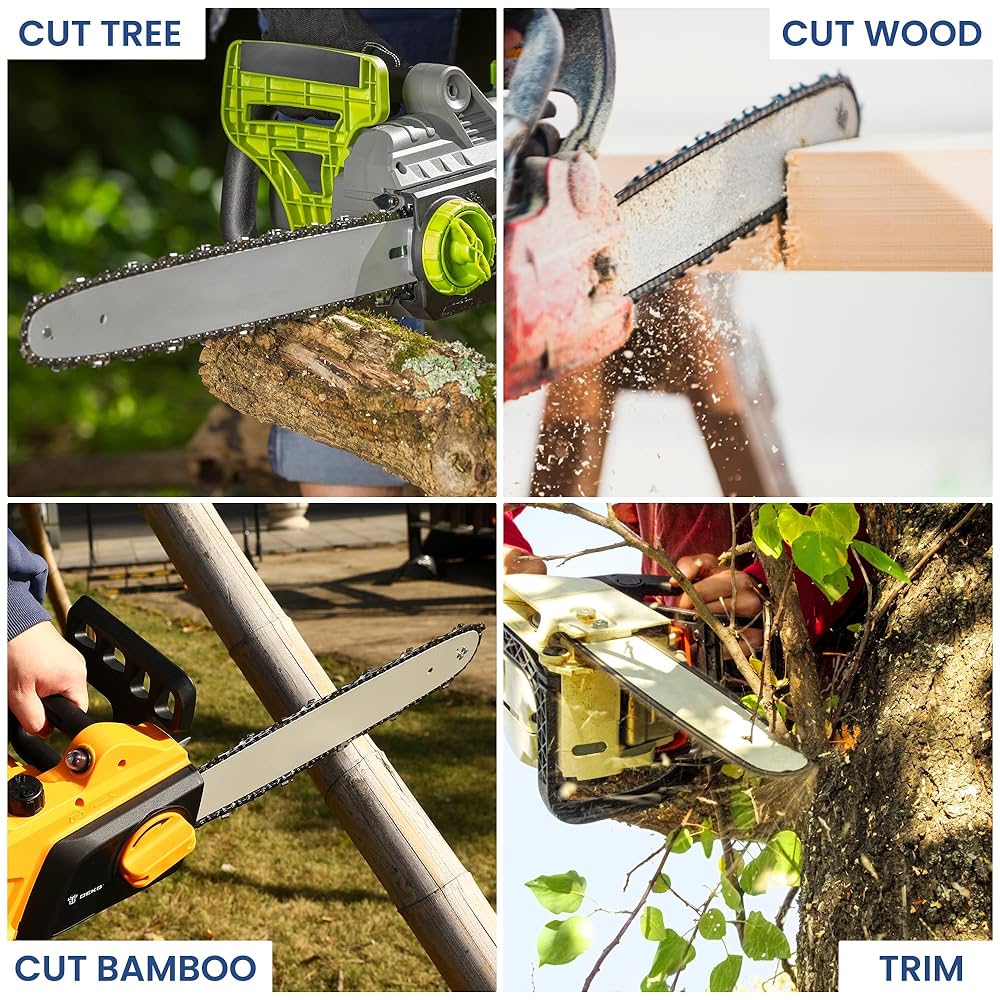 Amazon.co.jp: TWOMEM 2パック 14インチ チェーンソーチェーン 3